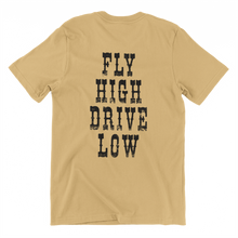 Lade das Bild in den Galerie-Viewer, FLY HIGH T-Shirt Backprint