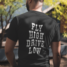Lade das Bild in den Galerie-Viewer, FLY HIGH T-Shirt Backprint