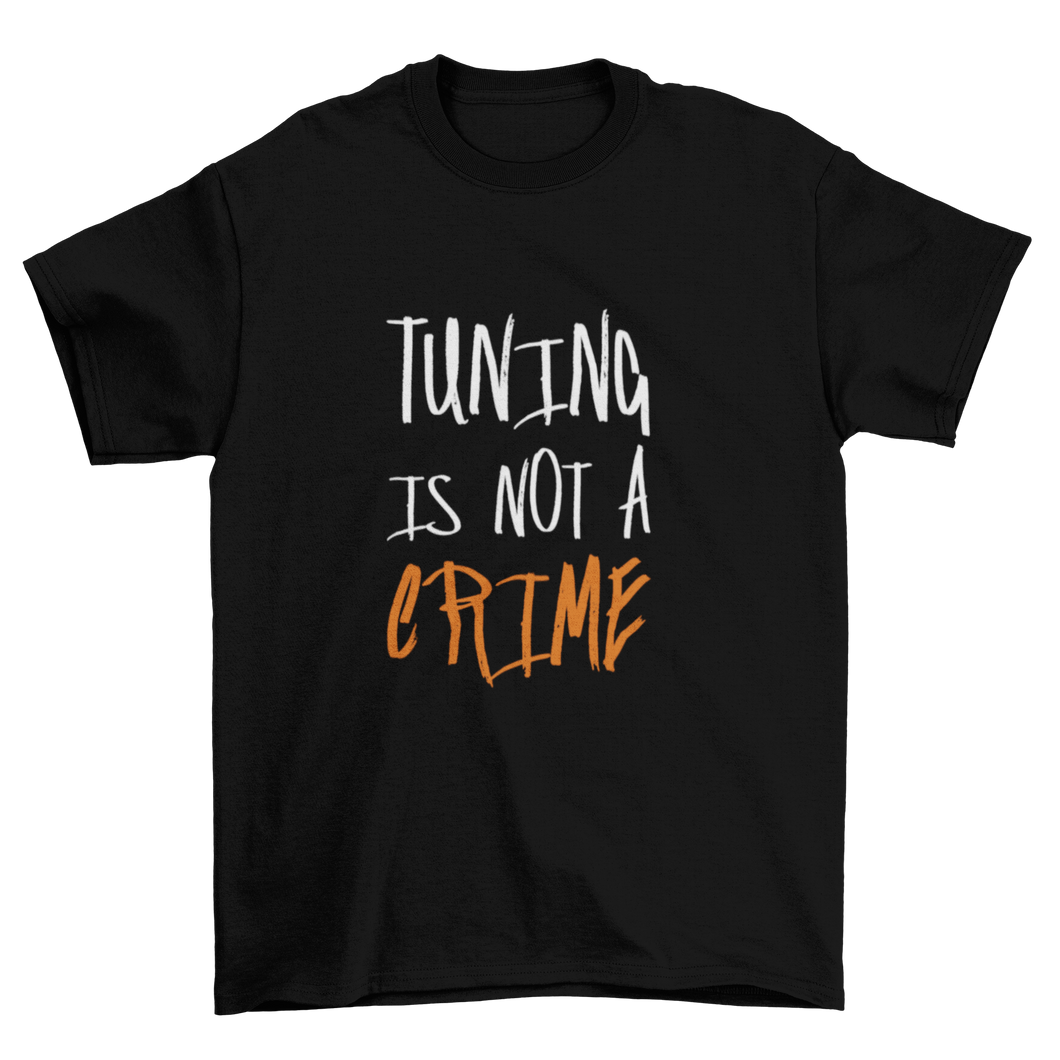 CRIME T-Shirt Frontprint