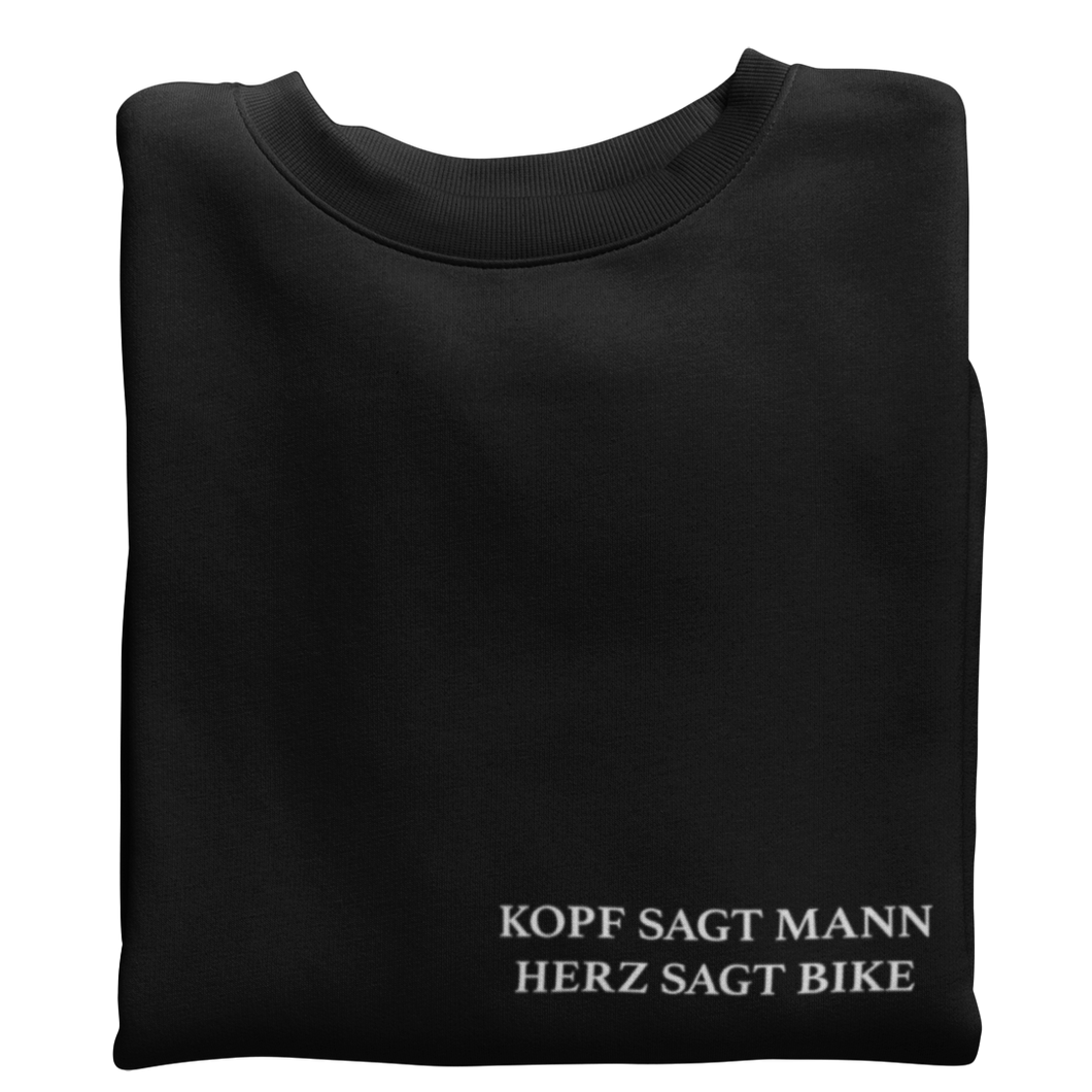 HERZ SAGT BIKE Sweatshirt