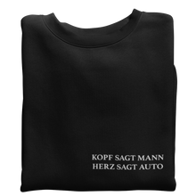 Lade das Bild in den Galerie-Viewer, KOPF SAGT MANN Sweatshirt
