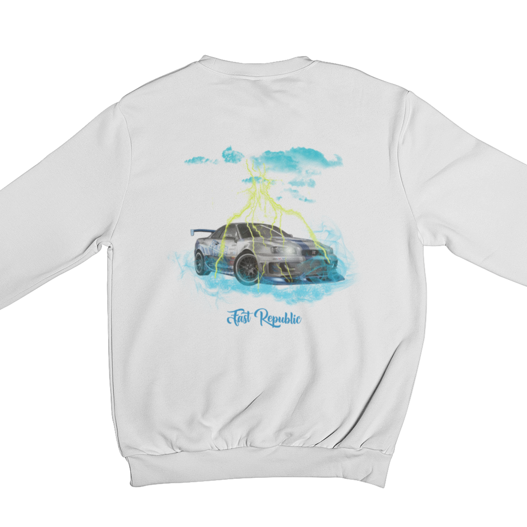 LIGHTNING Sweatshirt Backprint