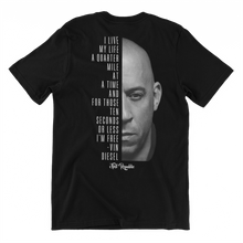 Lade das Bild in den Galerie-Viewer, VIN DIESEL T-Shirt Backprint
