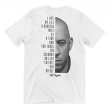 Lade das Bild in den Galerie-Viewer, VIN DIESEL T-Shirt Backprint
