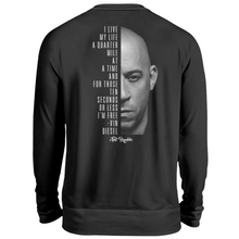 Lade das Bild in den Galerie-Viewer, VIN DIESEL Sweatshirt Backprint
