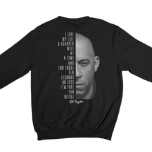 Lade das Bild in den Galerie-Viewer, VIN DIESEL Sweatshirt Backprint
