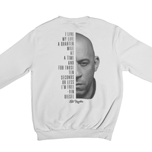 Lade das Bild in den Galerie-Viewer, VIN DIESEL Sweatshirt Backprint
